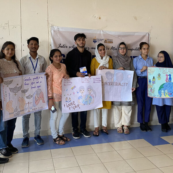 Glimpse of inter school poster competition
