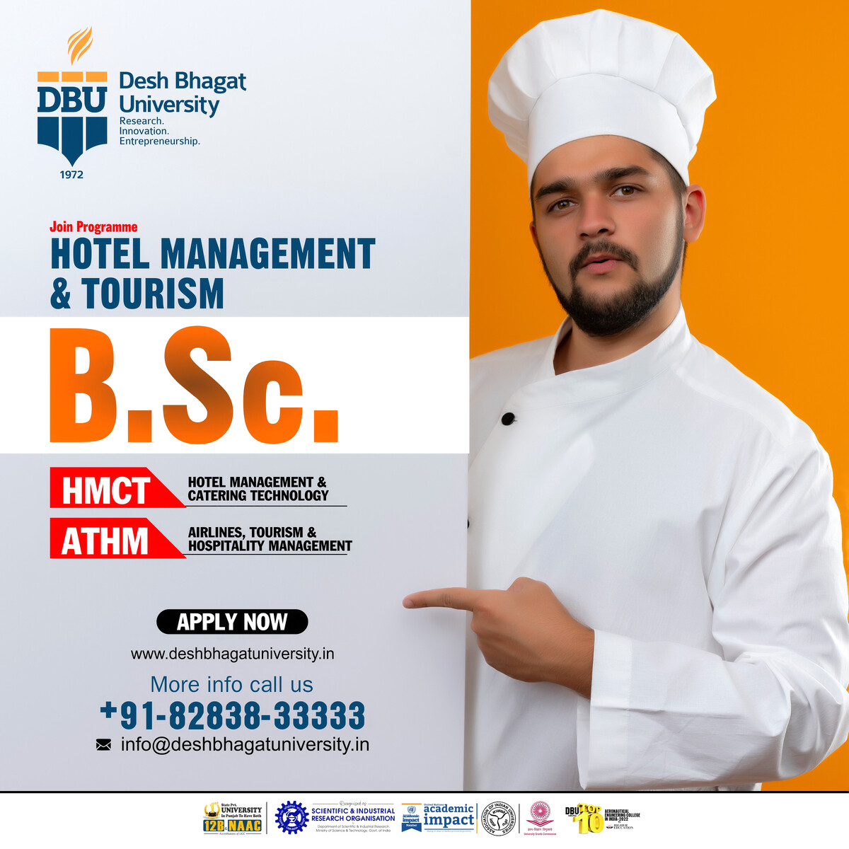 Faculty of B.sc-Hotel Management & Tourism