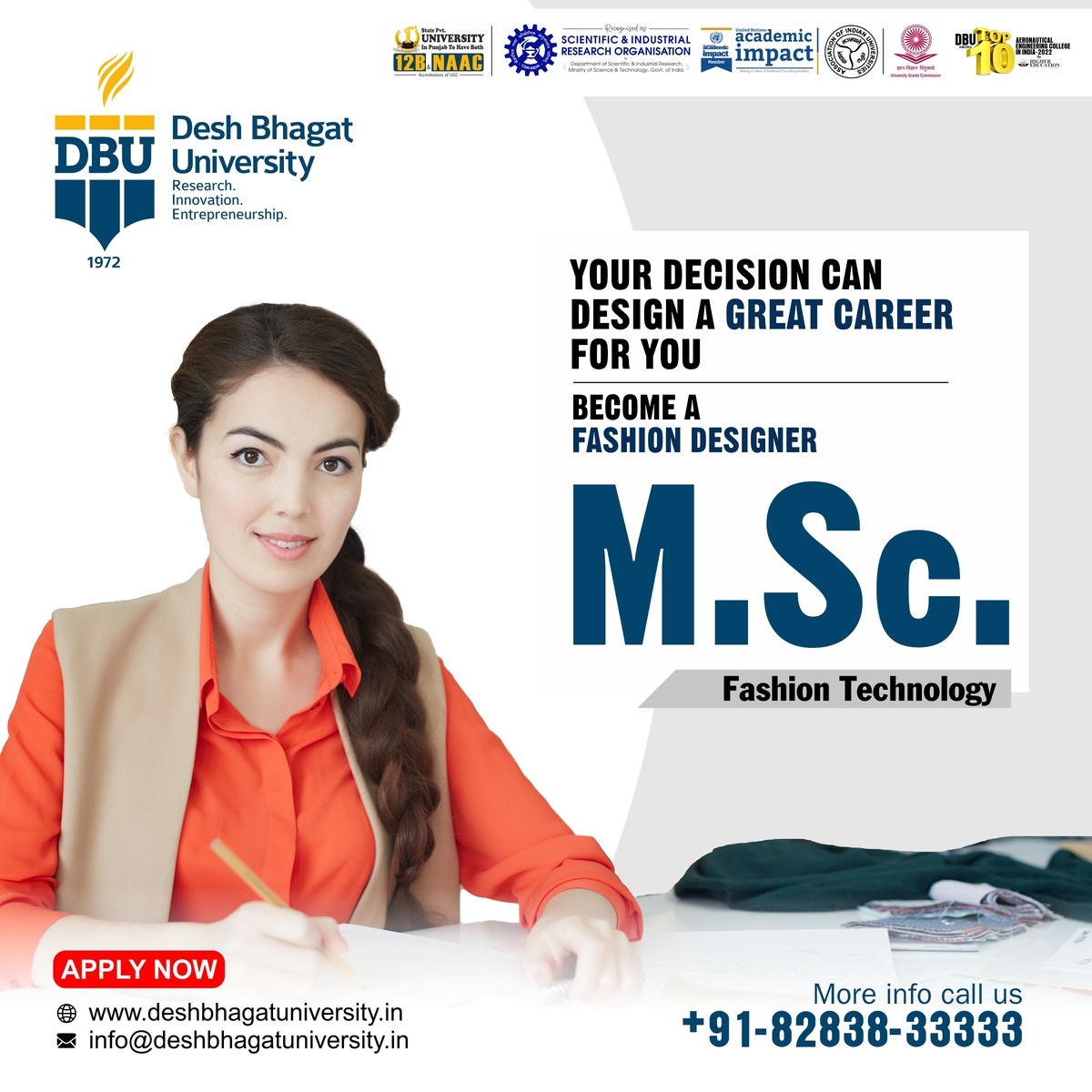Faculty of M.sc Fashion Designer