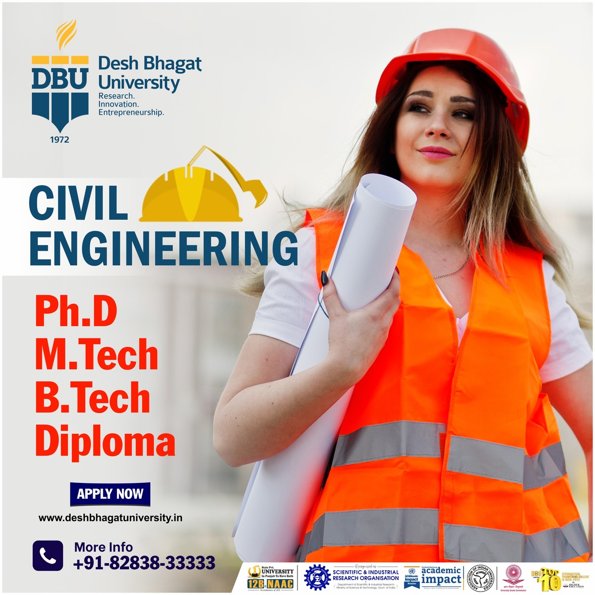 Faculty of CIVIL ENGINEEING Ph. D M. Tech B. Tech Diploma