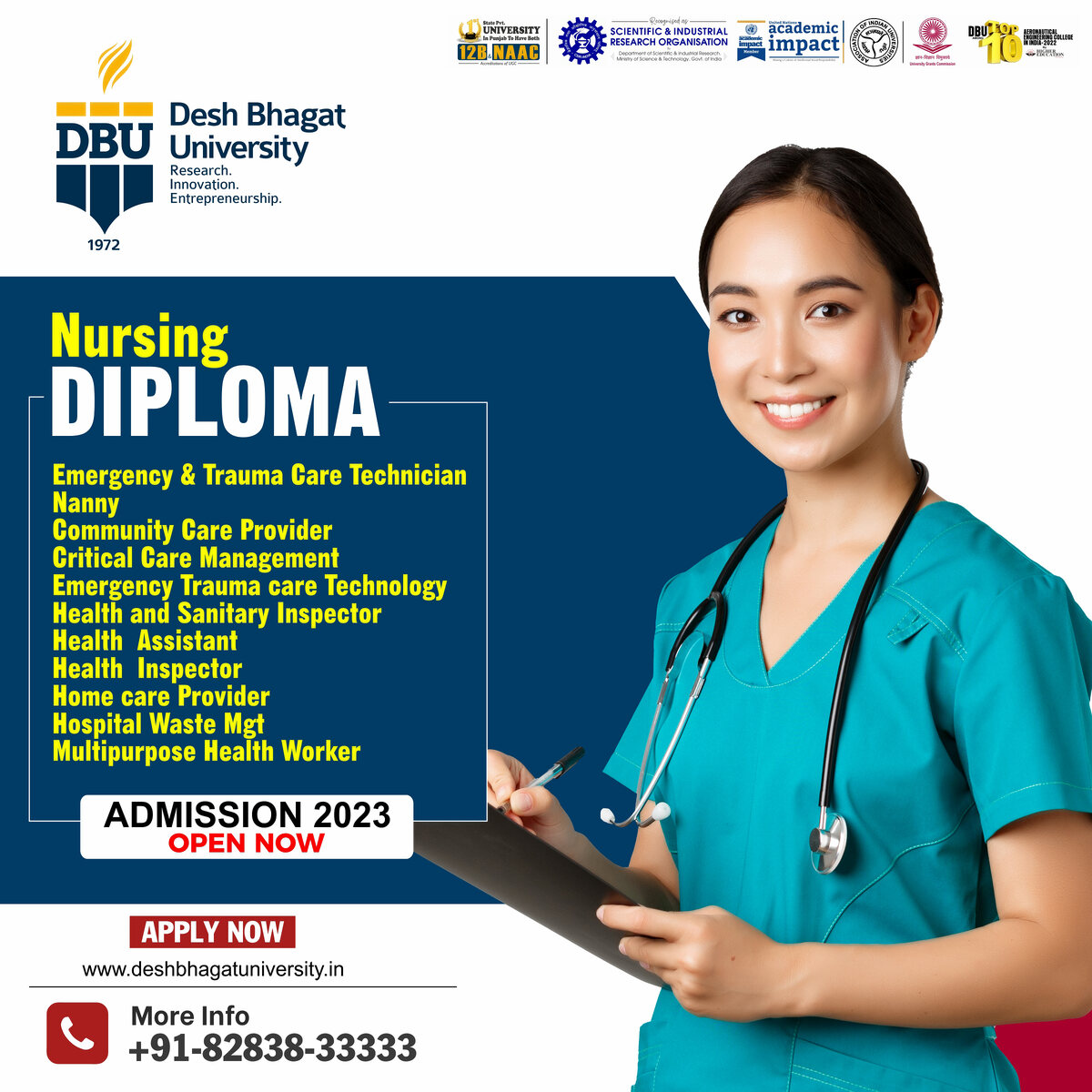 Faculty of Nursing DIPLOMA