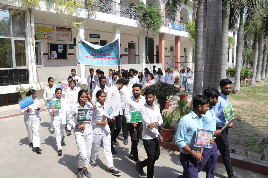 Awareness campaign against the use of plastic