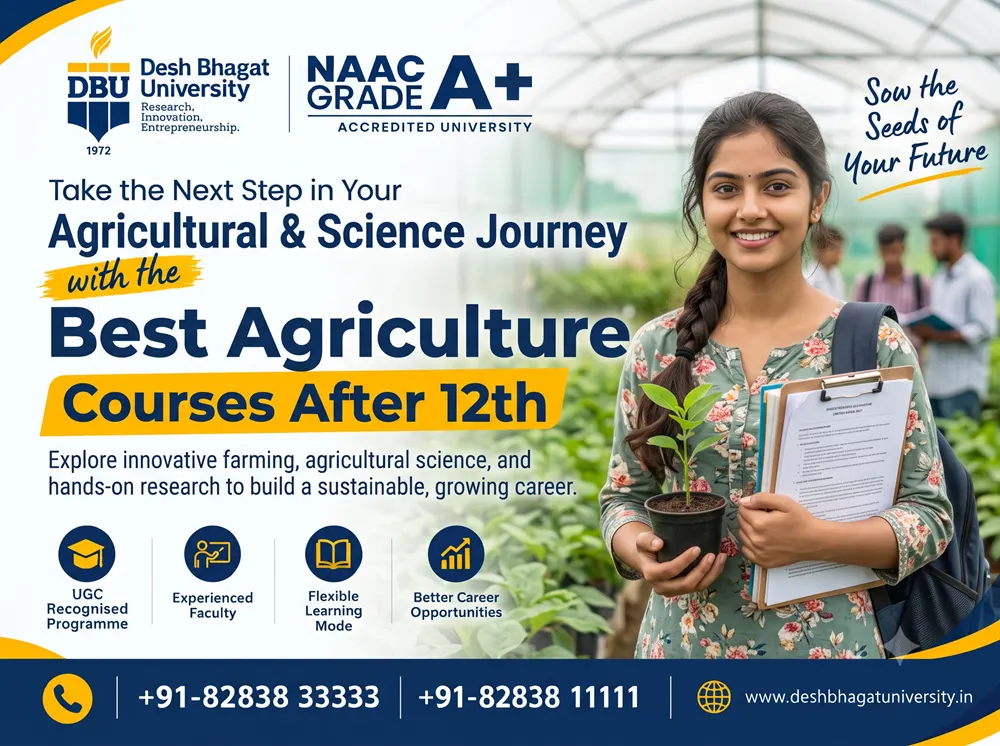 Best Agriculture Courses After 12th