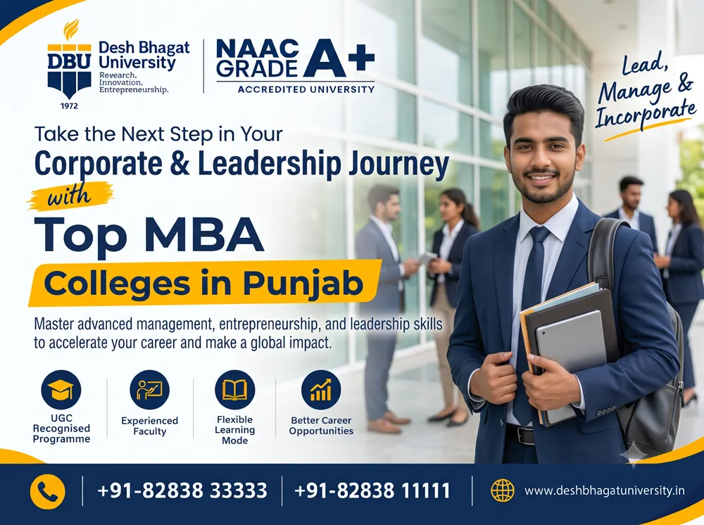 Top MBA Colleges in Punjab