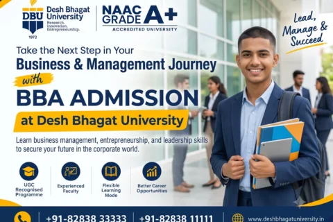 BBA Admission at Desh Bhagat University