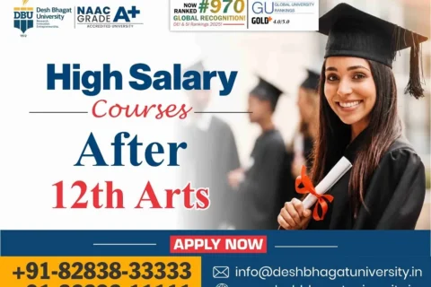 High Salary Courses After 12th Arts