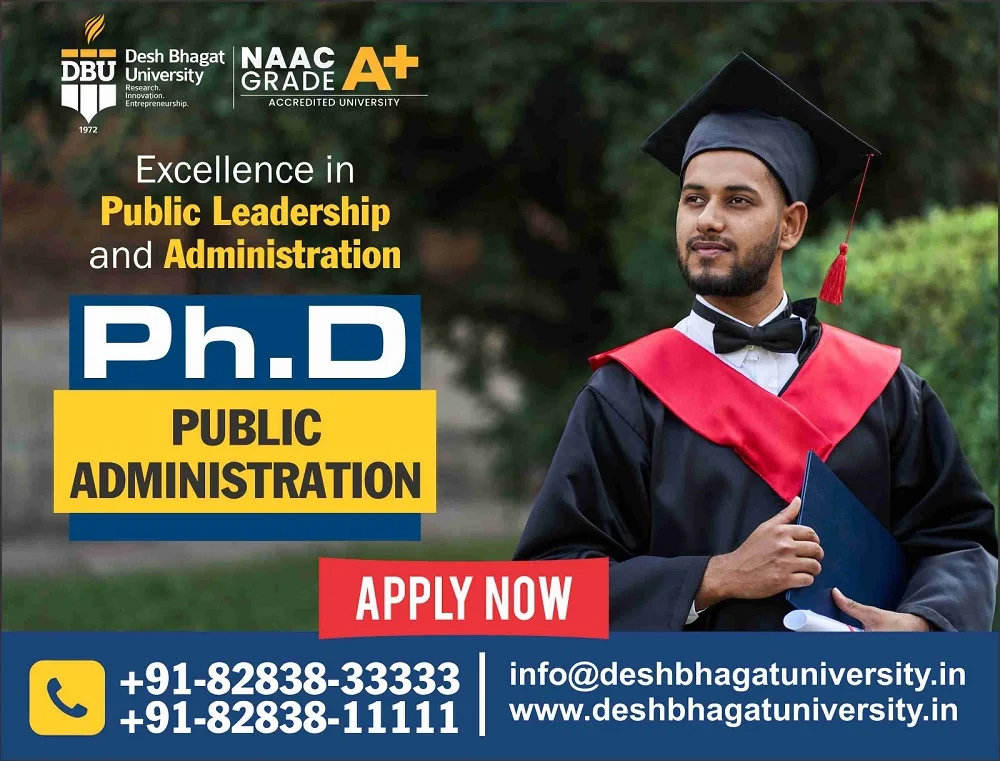 PhD in Public Administration
