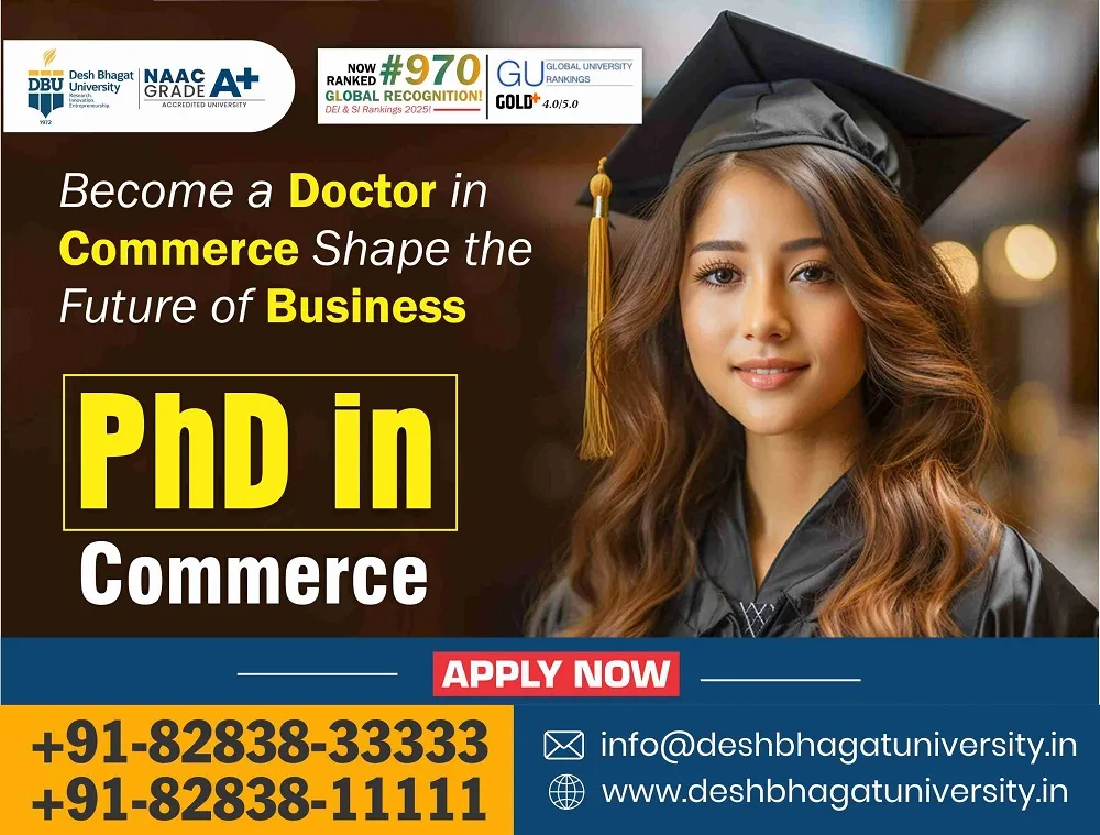 PhD in Commerce