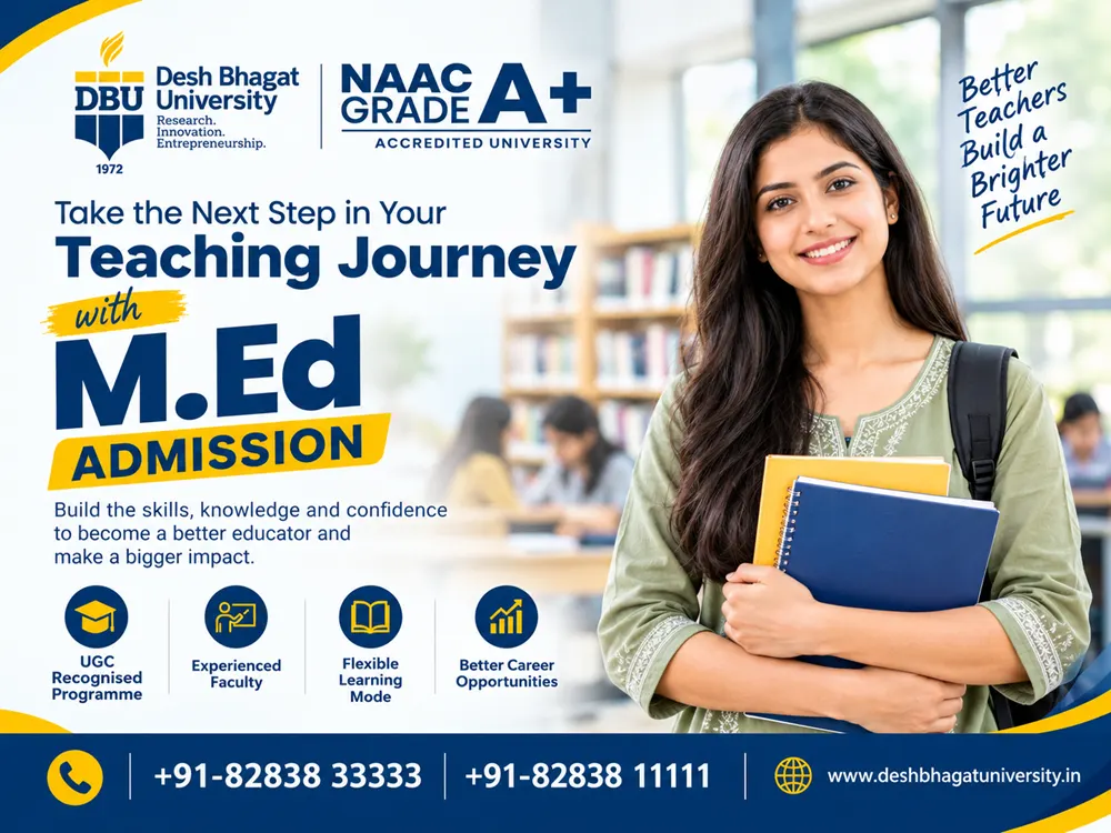 M.Ed Admission
