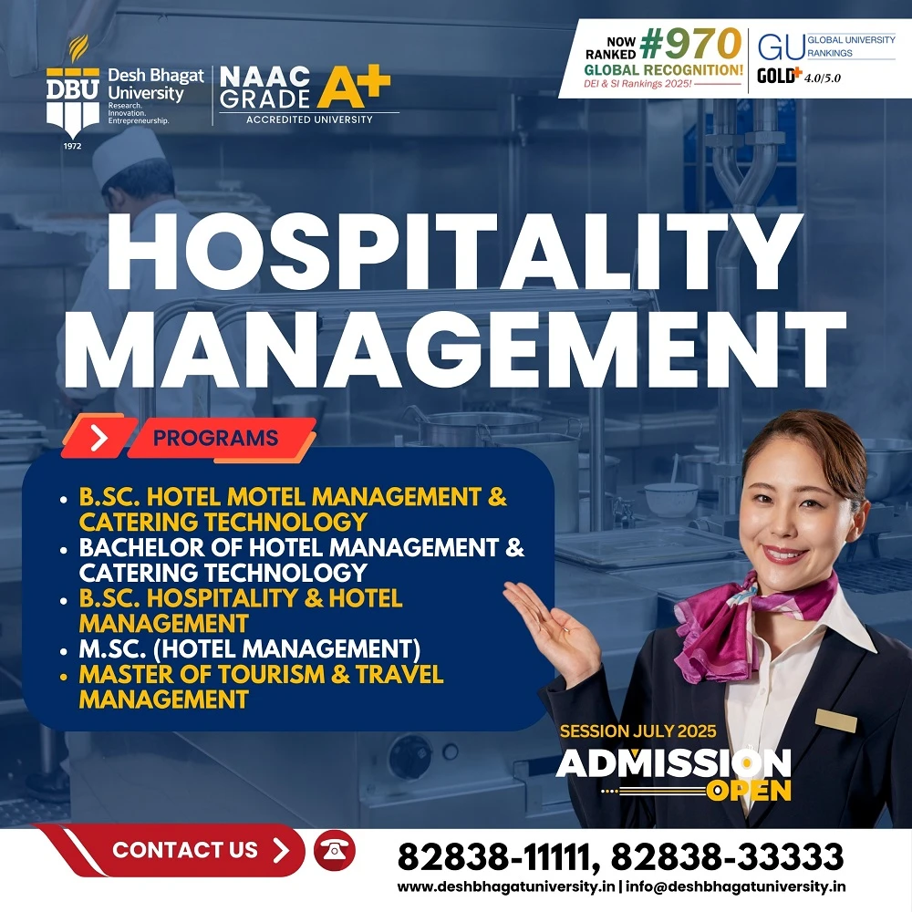 Hospitality Management in Punjab