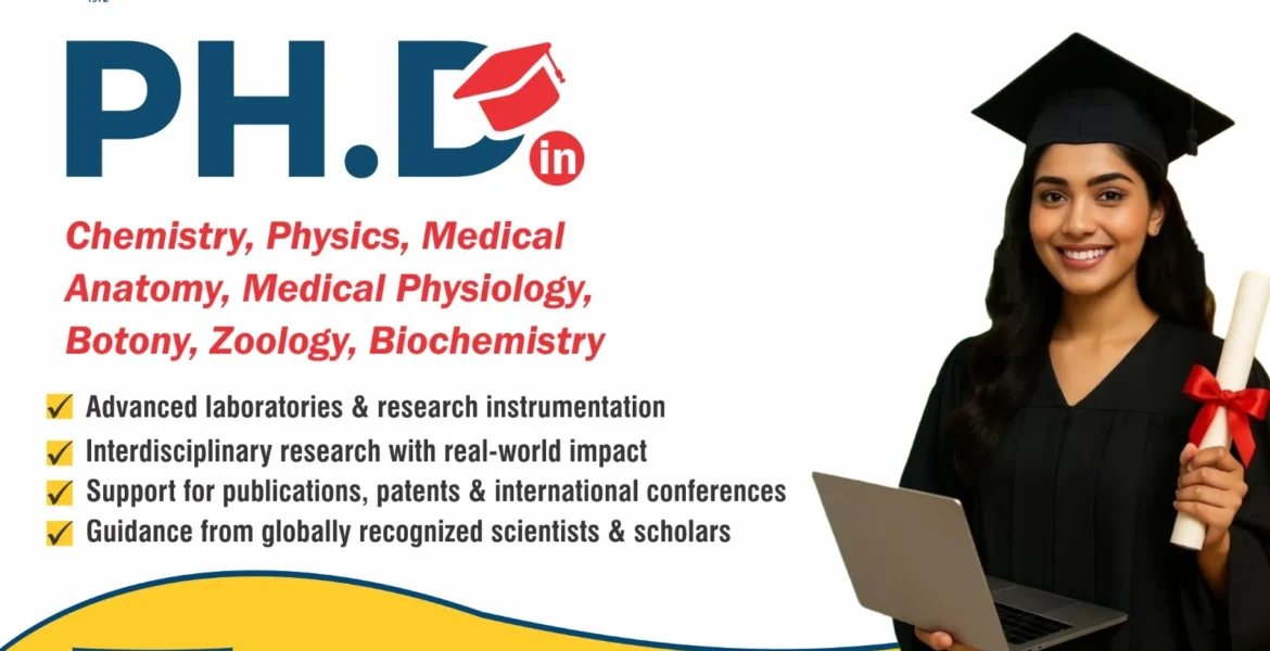PhD in Bio Chemistry