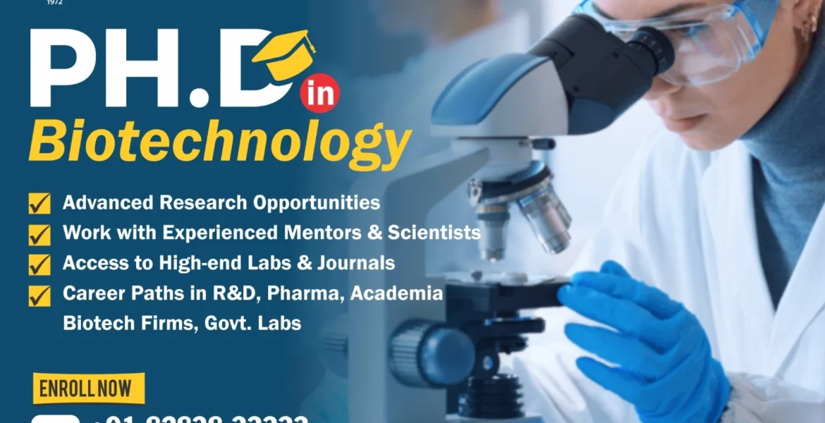 PhD in Biotechnology