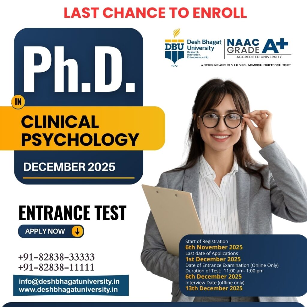 PhD in Clinical Psychology