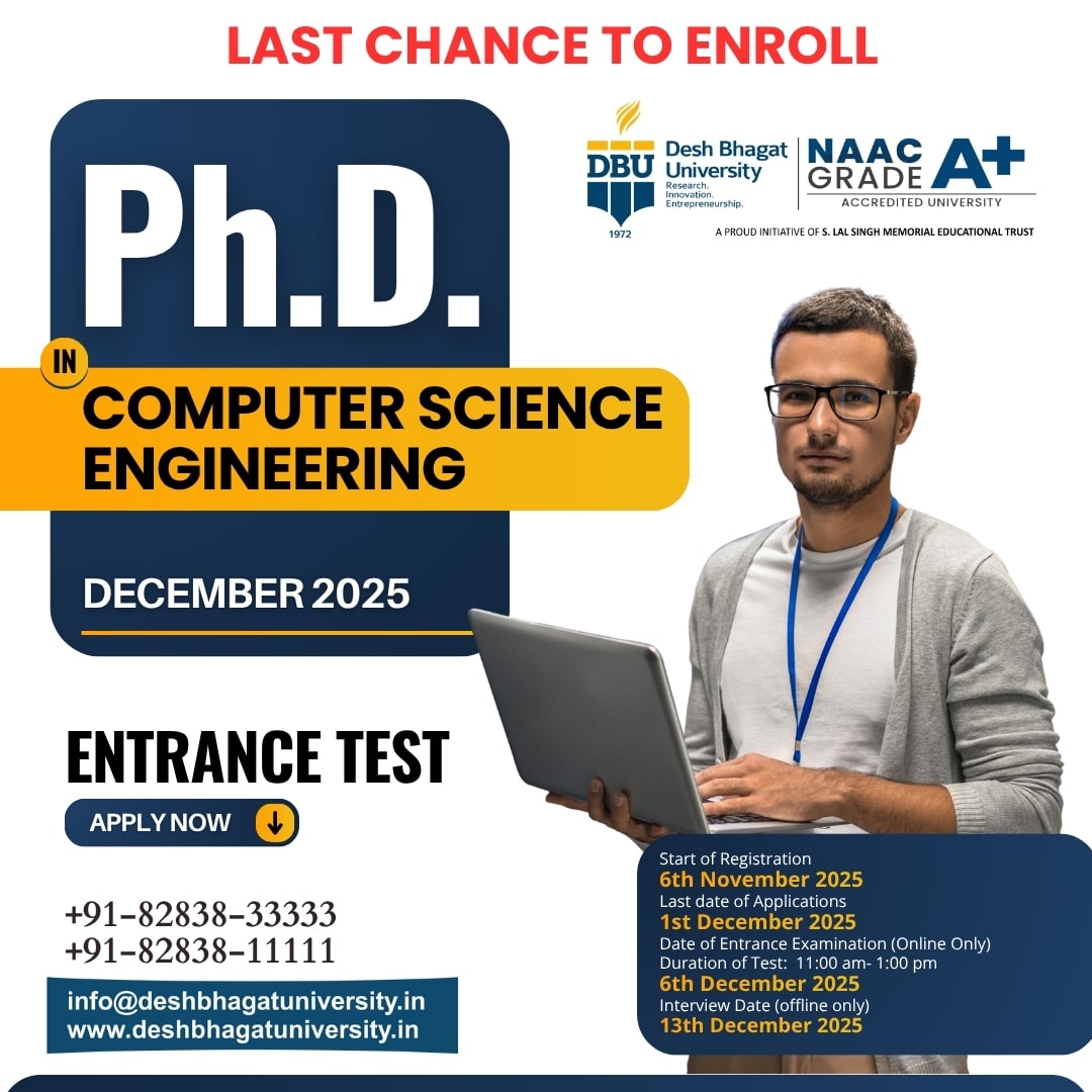 PhD in Computer Science Engineering