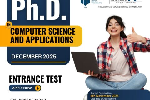 PhD in Computer Science and Applications