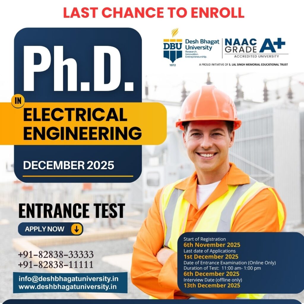 PhD in Electrical Engineering