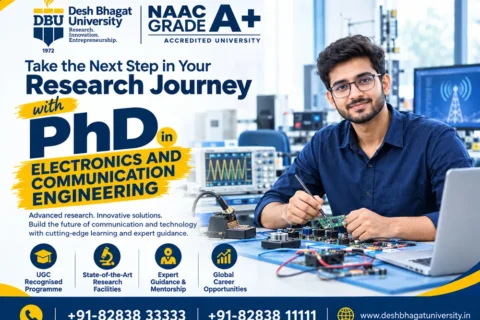 PhD in Electronics and Communication Engineering