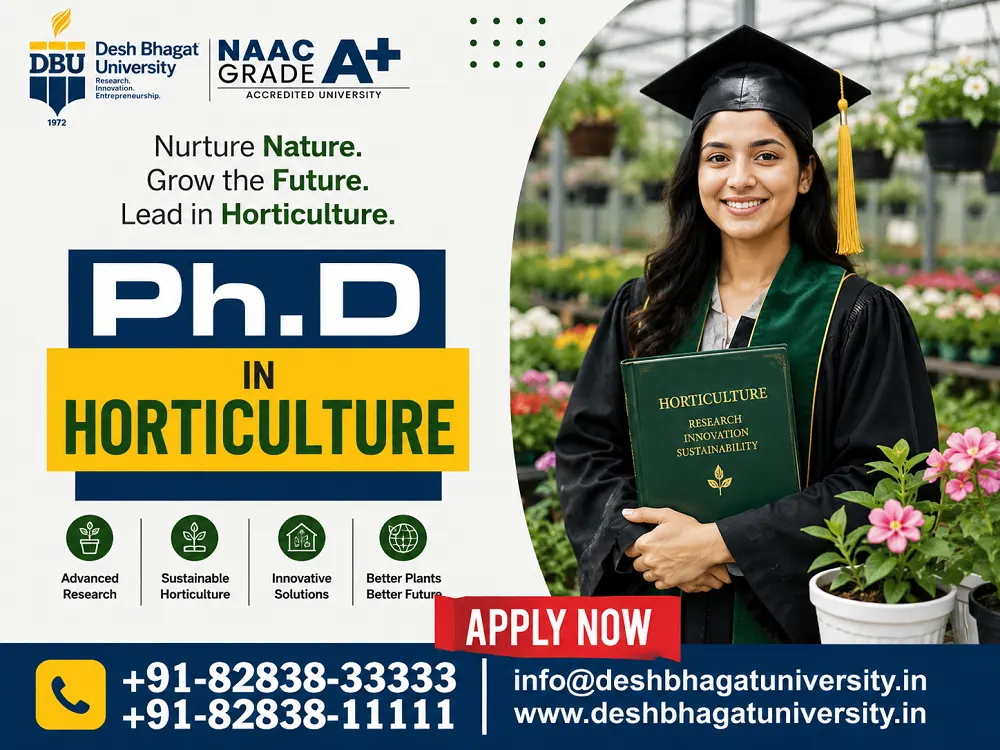 PhD in Horticulture