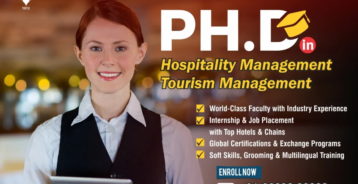 PhD in Tourism Management