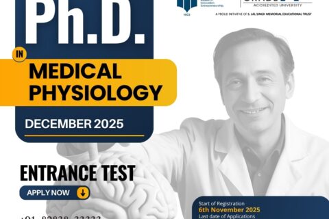 PhD in Medical Physiology