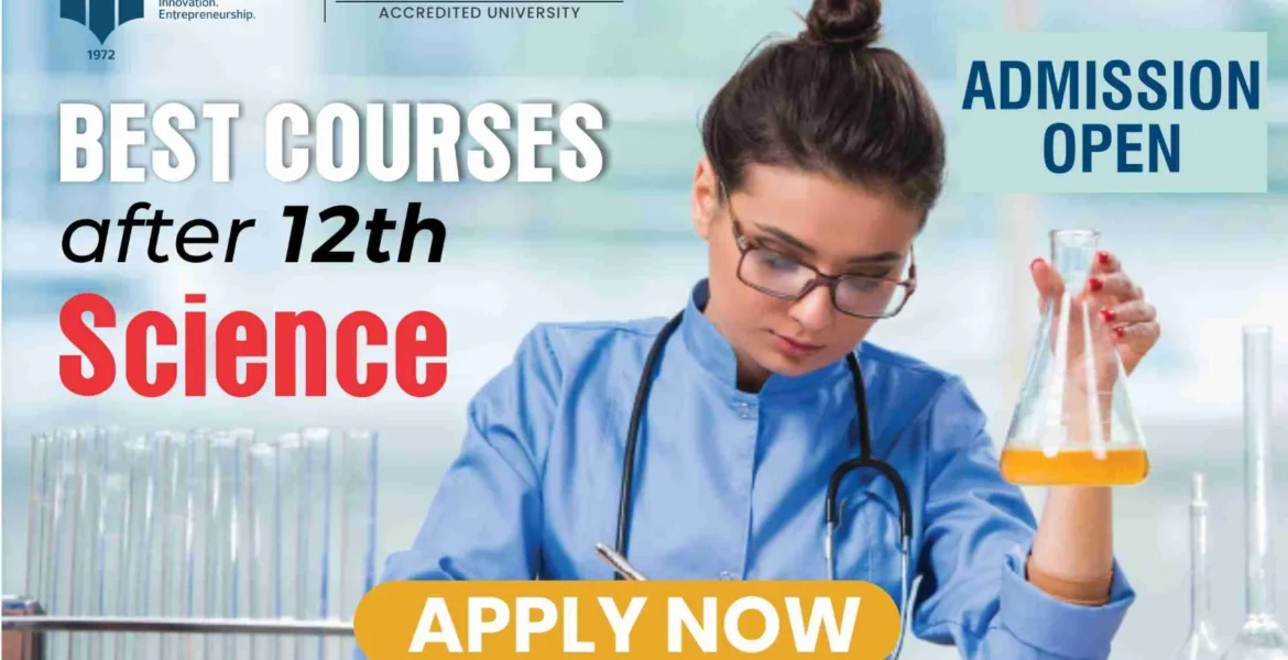 best courses after 12th science