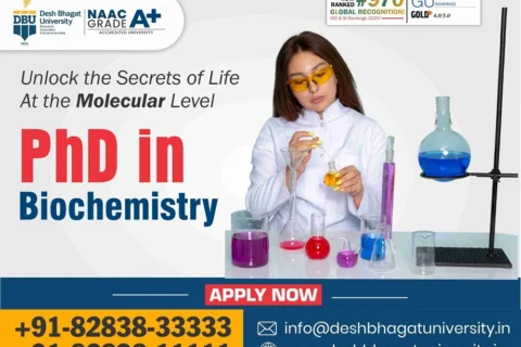 PhD in Biochemistry