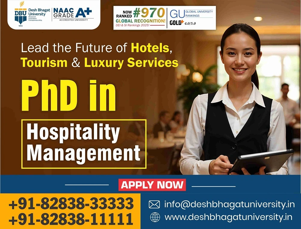 PhD in Hospitality Management