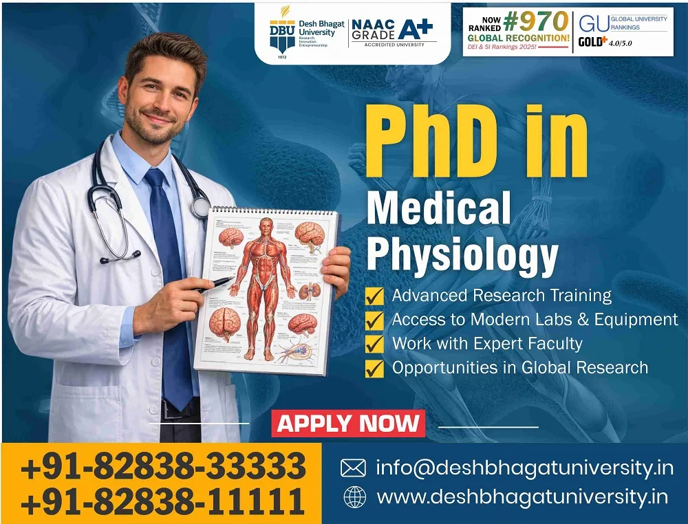 PhD in Medical Physiology