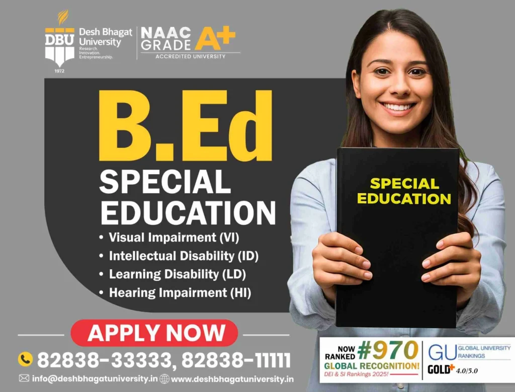 B Ed Special Education in Hearing Impairment