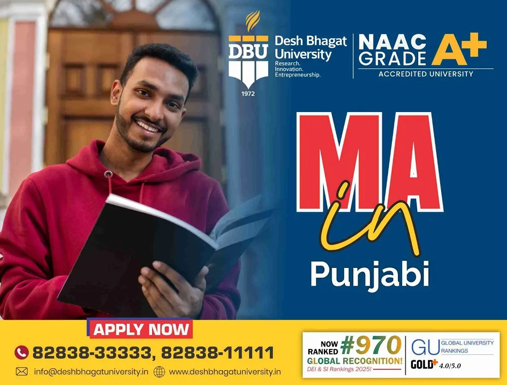 MA in Punjabi