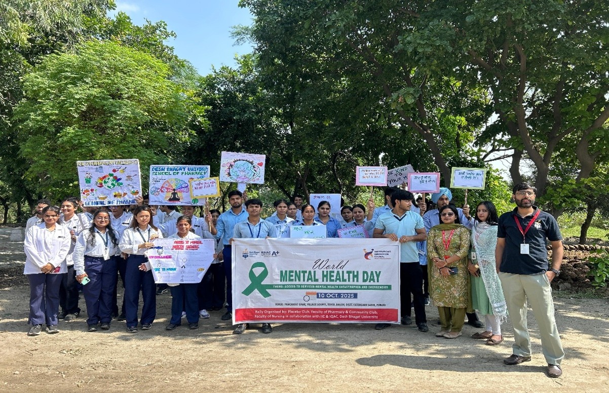 World Mental Health Day – Community Awareness Program - Top Rank ...