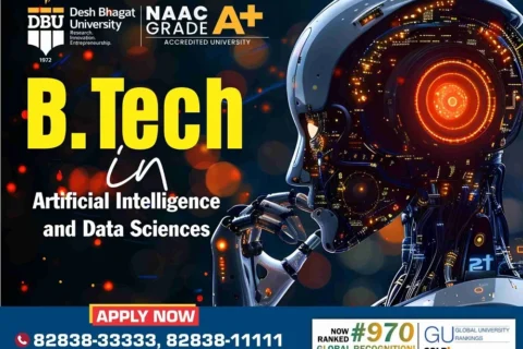 B Tech Artificial Intelligence and Data Science