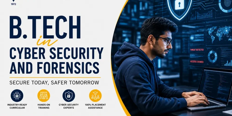 B Tech in Cyber Security and Forensics