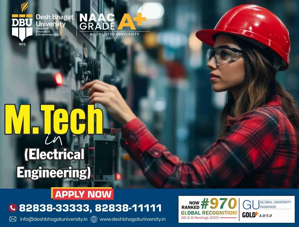 M.Tech in Electrical Engineering