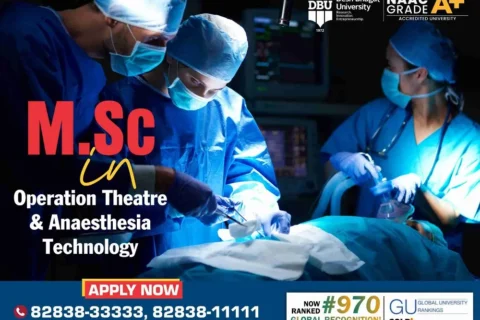 MSc Operation Theatre and Anaesthesia Technology