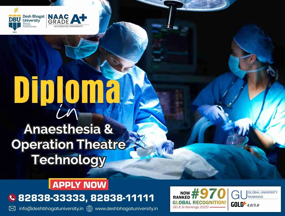 Diploma in Operation Theatre and Anaesthesia Technology