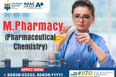M Pharm in Pharmaceutical Chemistry