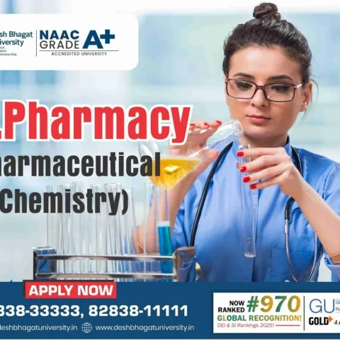 M Pharm in Pharmaceutical Chemistry
