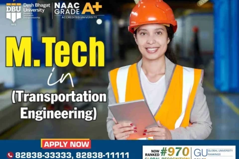 M Tech Transportation Engineering