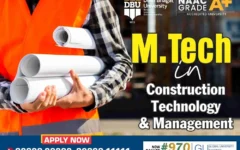 M. Tech in Construction Technology and Management