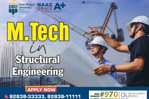 M.Tech in Structural Engineering