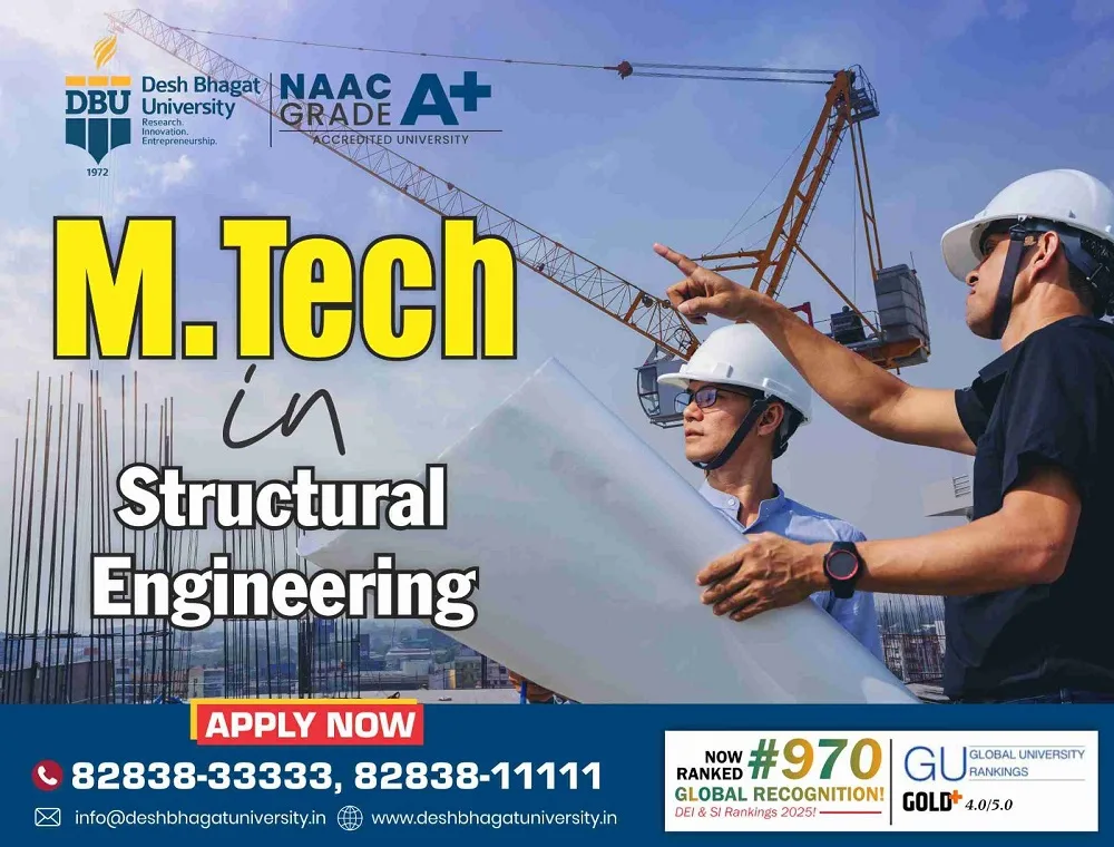 M.Tech in Structural Engineering