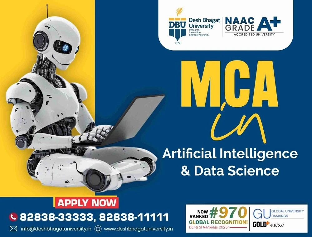 MCA in Artificial Intelligence and Data Science