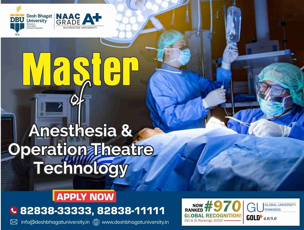 Master of Anaesthesia & Operation Theatre Technology