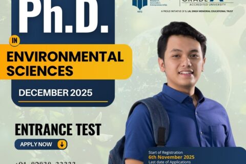 PhD in Environmental Science