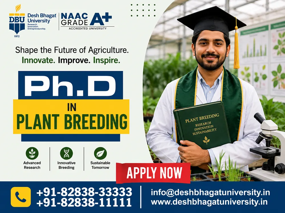 PhD in Plant Breeding