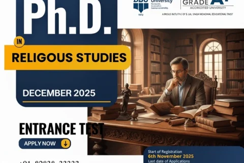PhD in Religious Studies
