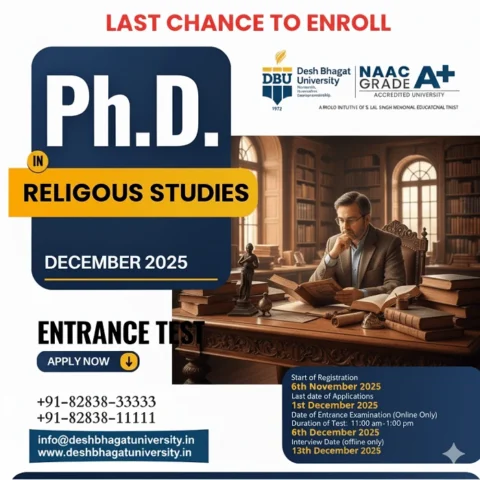 PhD in Religious Studies