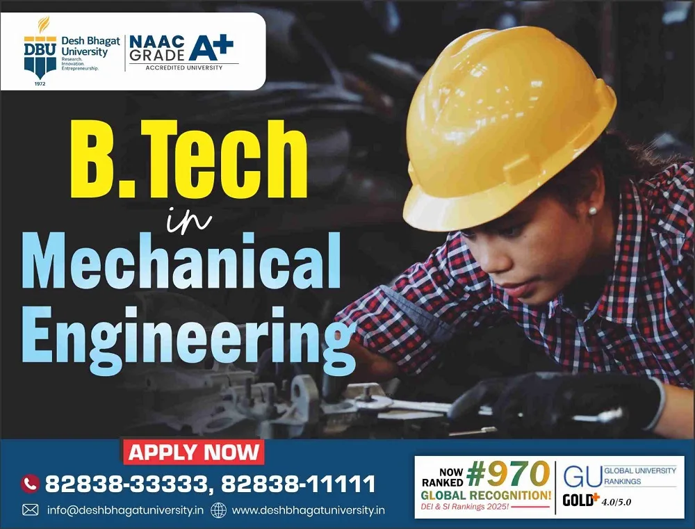 B.Tech Mechanical Engineering