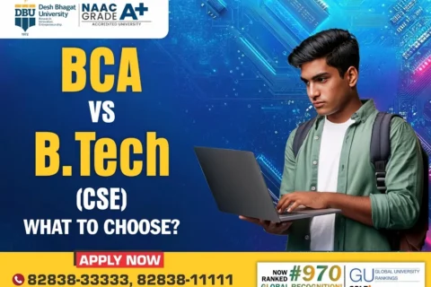 BCA vs B.Tech CSE